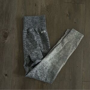 AYBL Charcoal and Light Gray ombré seamless Leggings